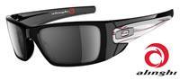 Oakley Fuel Cell Alinghi Polished Black / Black Iridium Polarized (OO9096-42)